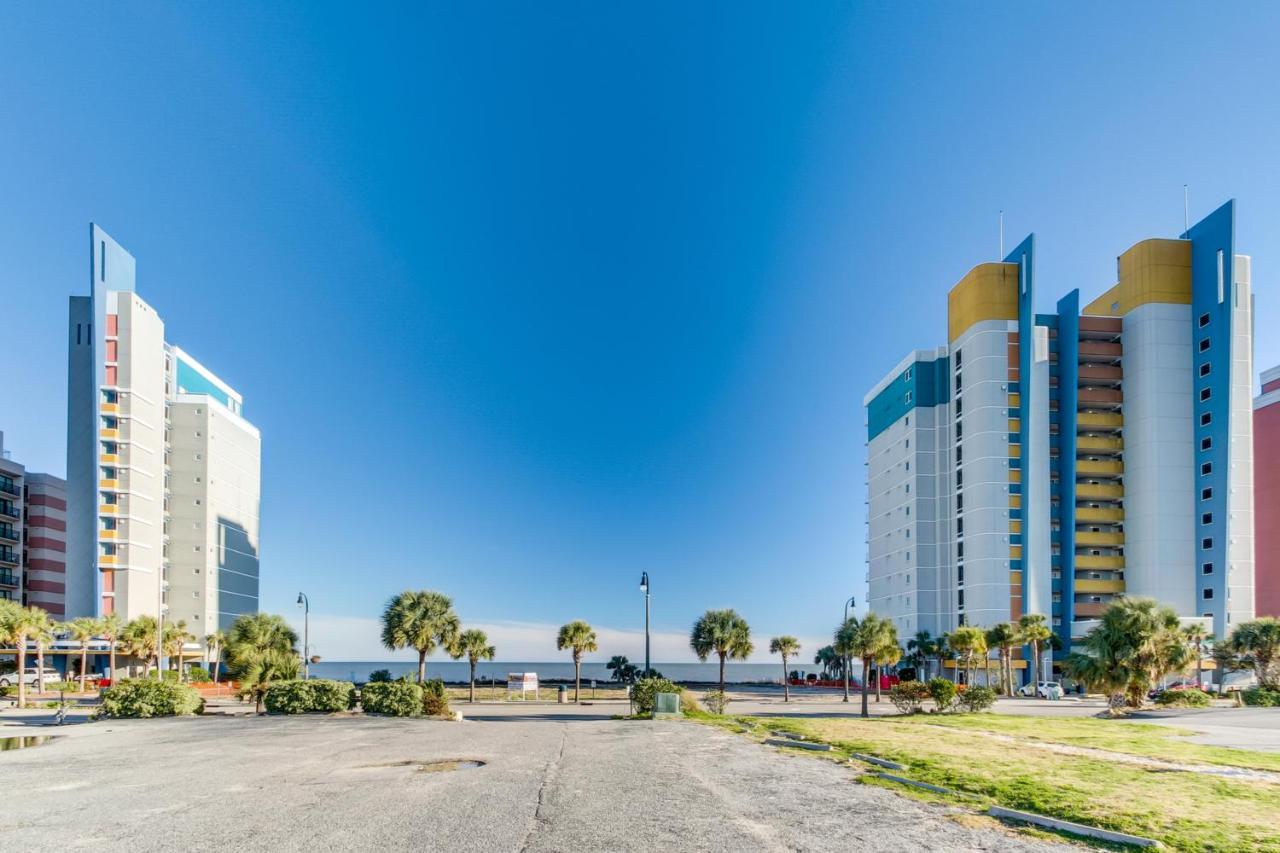 Beachfront Condo In Atlantica Resort With Pool شاطئ ميرتل المظهر الخارجي الصورة