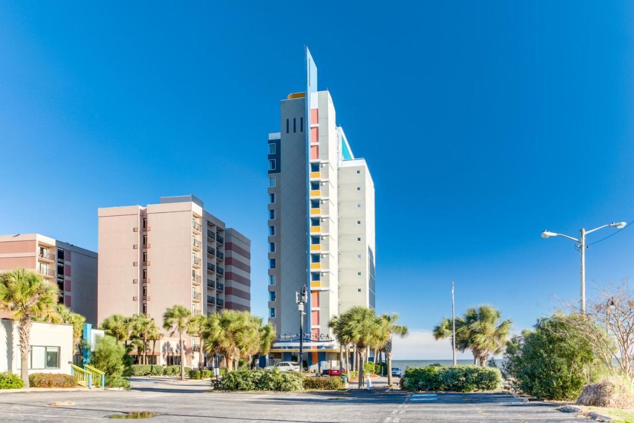 Beachfront Condo In Atlantica Resort With Pool شاطئ ميرتل المظهر الخارجي الصورة