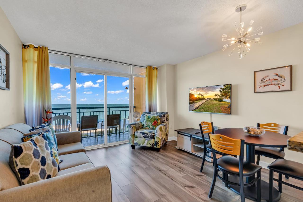 Beachfront Condo In Atlantica Resort With Pool شاطئ ميرتل المظهر الخارجي الصورة