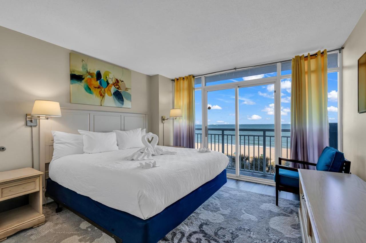 Beachfront Condo In Atlantica Resort With Pool شاطئ ميرتل المظهر الخارجي الصورة
