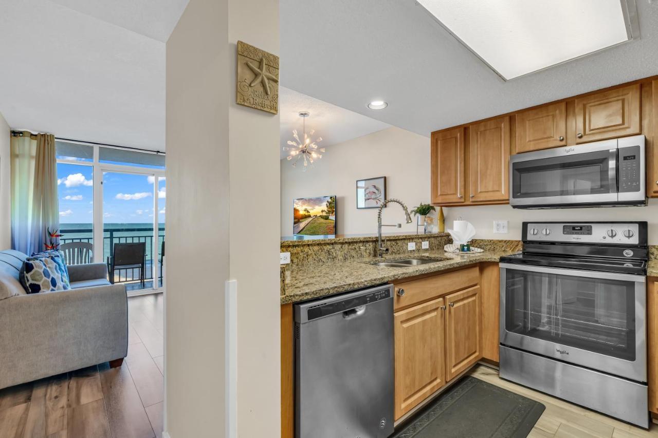 Beachfront Condo In Atlantica Resort With Pool شاطئ ميرتل المظهر الخارجي الصورة