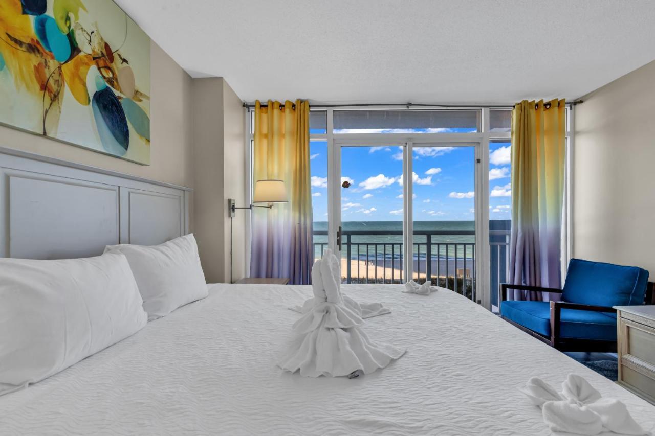 Beachfront Condo In Atlantica Resort With Pool شاطئ ميرتل المظهر الخارجي الصورة